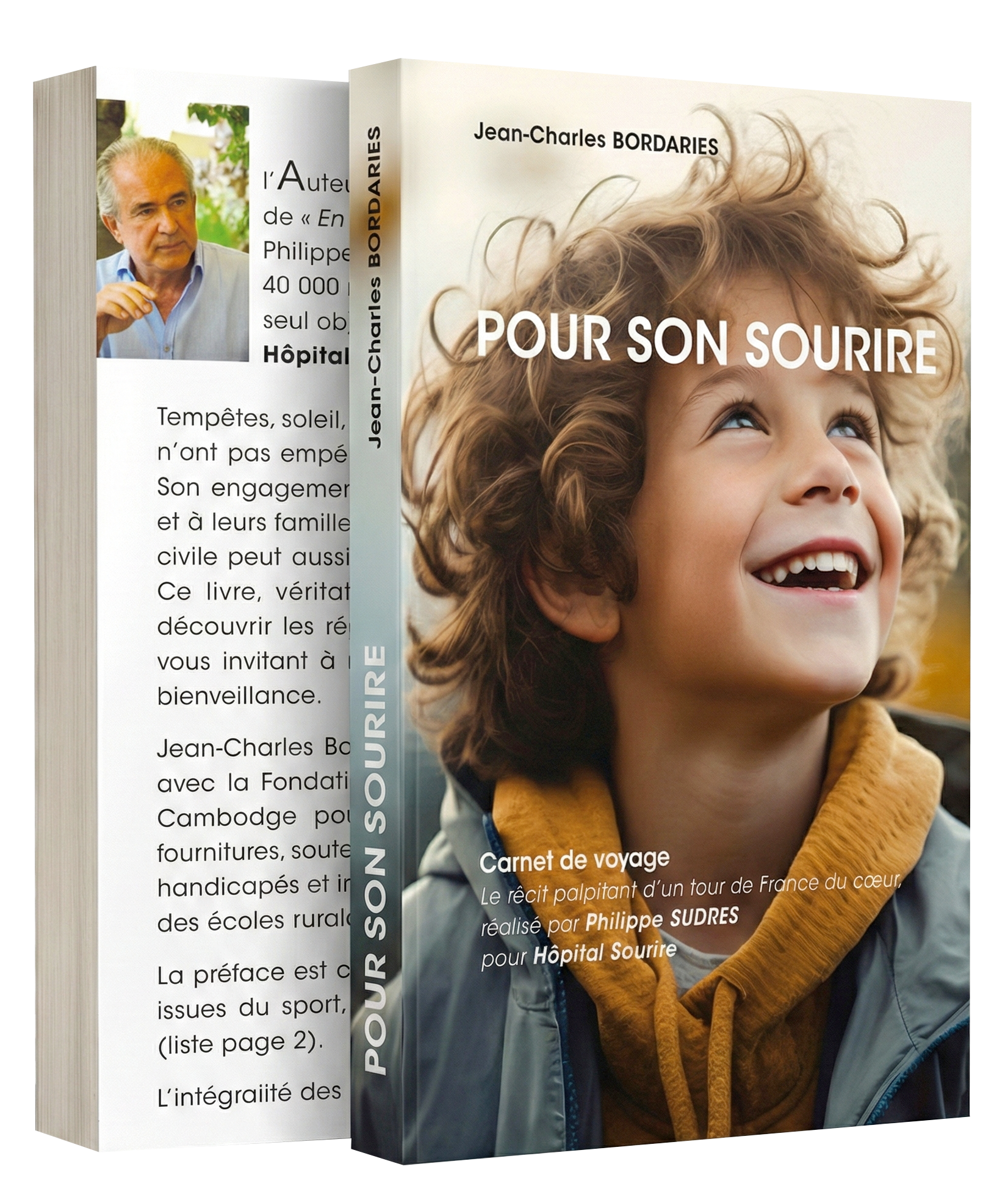 Pour Son Sourire — couverture du livre de Jean-Charles Bordaries